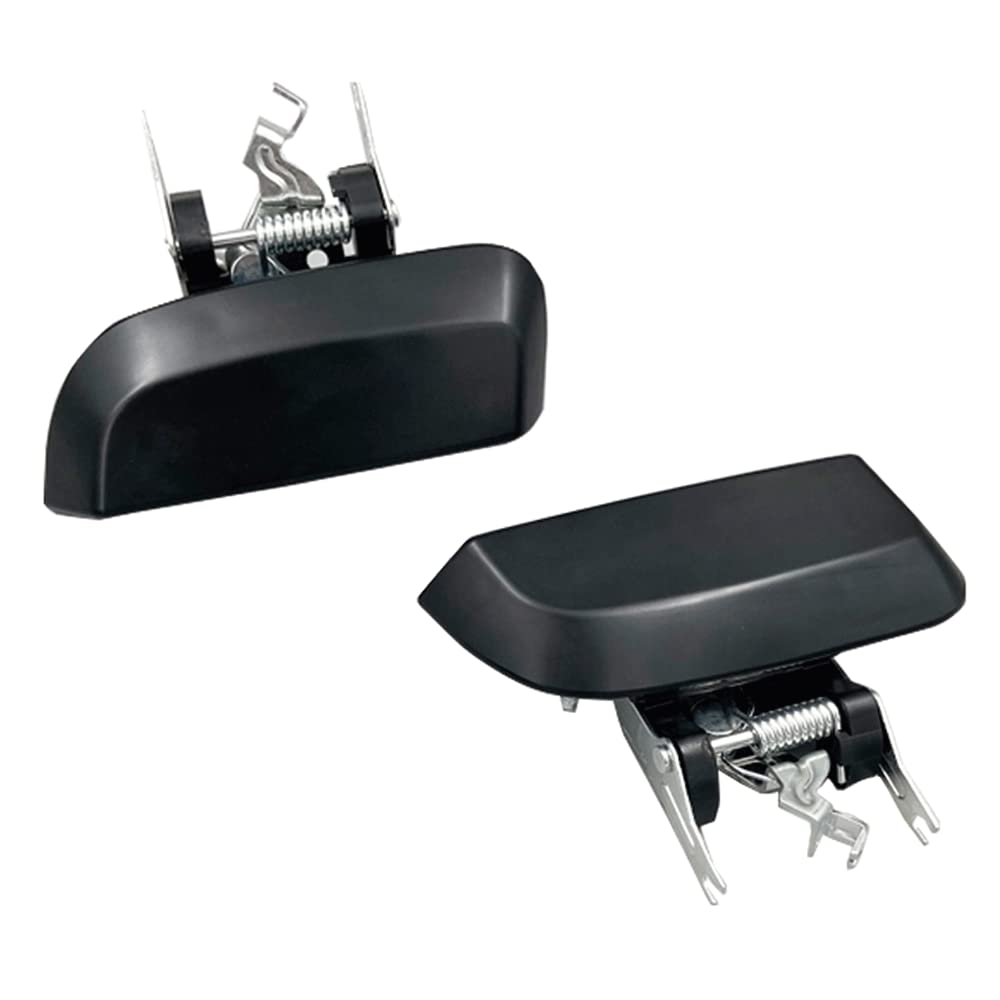 Poignées Extérieures Portes Arrière Noires - Compatibles Nissan Pathfinder R51 2005-2012 - Gauche & Droite