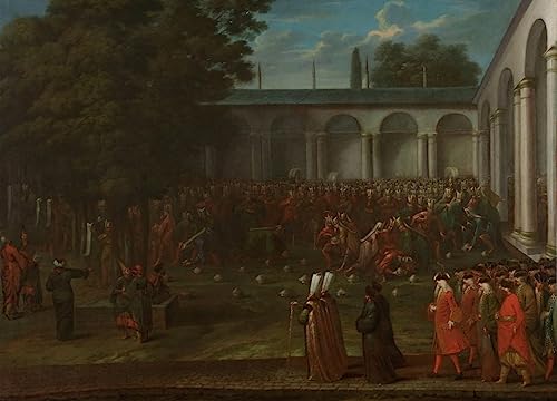 Art portrait Jean Baptiste Vanmour affiche toile pour habiller un mur vide