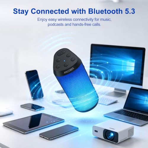 Bluetooth Speaker, Portable Wireless, 20W HD Stereo Sound, 30H Playtime - image 7