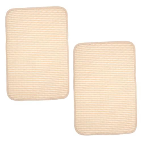 BESPORTBLE 2pcs Pet Pee Mat Washable Pee Pads for Adults Pet Play Mat Pee Pads for Babies Cot Pad Pet Washable Pad Dog Horse Costume Mattress Training Mat Breathable Child Waterproof Layer