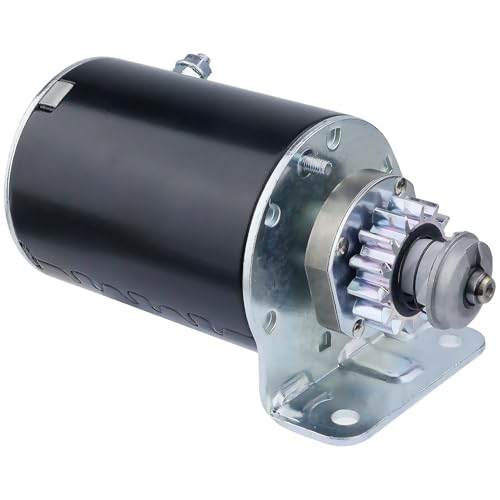 XINGHOPUTH Starter 14 Teeth Compatible with Craftsman LT1000 LT2000 DYT4000 LT3000 YT3000 42 inch Riding Mower for BS Engine 17-20HP 593934 693551