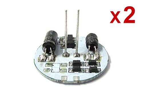 LEDLUX 2 Lampadine LED G4 Bispina DC AC 12V 24V 3W...