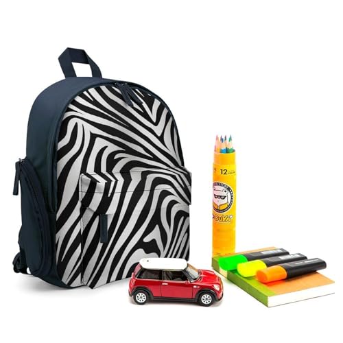 Zebra Print Mini Backpack Light Weight Small Travel Backpack Shopping Travel Daypack3