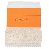 Mecha de algodón para lámparas de alcohol: La mecha Furnace core cotton glass fiber está diseñada para accesorios de reemplazo en lámparas de aceite, ofreciendo una combustión estable y uso seguro sin complicaciones para mejorar tu experiencia con lámparas y mecheros