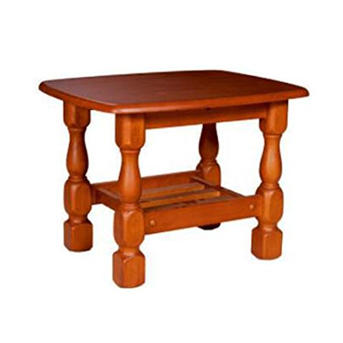 Image of Woodness Kota Solid Wood Coffee Table (Matte, Dark Oak)