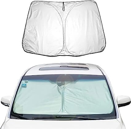 Parasole Parabrezza Anteriore Su Misura Per Ford Explorer SUV 2020-2024 (ST, XLT, Limited, Platinum) - Pieghevole E Riflettente - 5