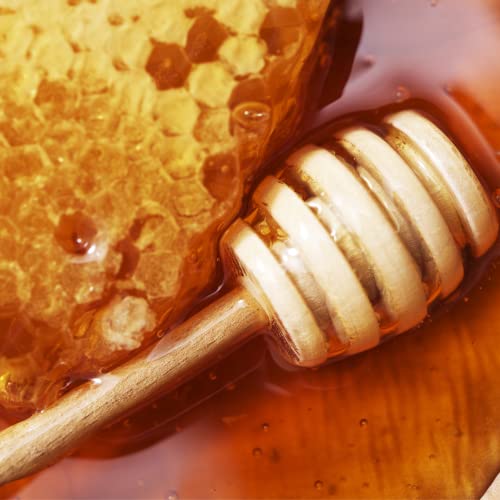 Martz 6 Pcs Honey Dipper, 4 Inch Olive Wood Honey Stick, Mini Honey Stirrer For Honey Jar, Party Favor #TOP3