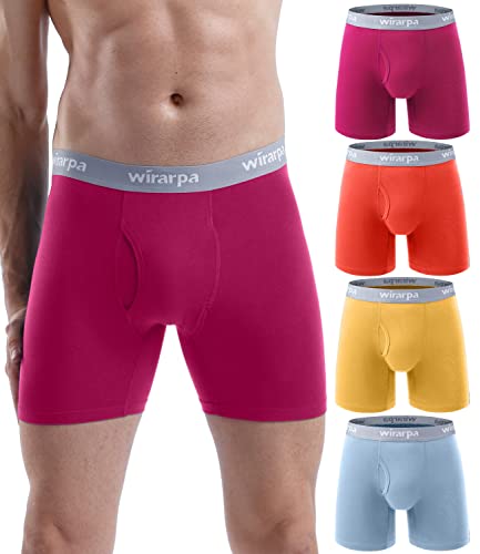 Boxer Aderenti UOMO - Pacco Da 4 | Comfort Senza Cuciture, Microfibra