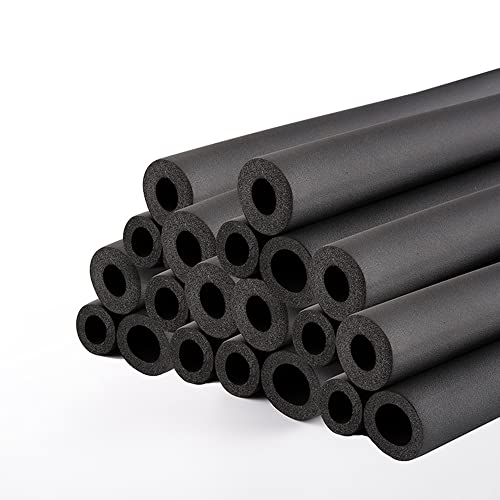 HXSM Isolierung Heizungsrohre 25mm 32mm 48mm 57mm 76mm 89mm 108mm Rohrisolierung 190cm Isolierschlauch Schaumstoffschlauch Wandstärke 20/30mm Cover