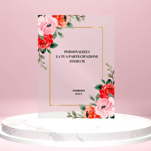 Partecipazioni per Matrimonio in Plexiglass