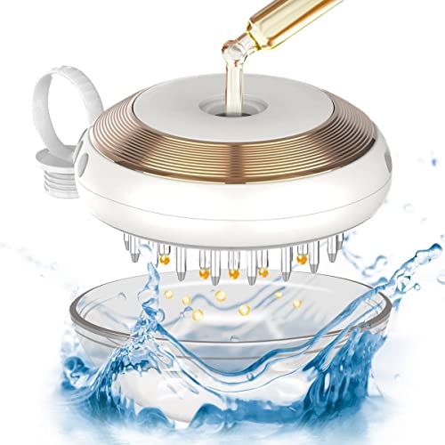 Sumei Angel Scalp Oil Applicator，Electric Scalp Applicator Comb Scalp Massage Hair Growth Portable And Waterproof Handheld Vibrating Massager Comb，For Head Stress Relax Daily Hair Care #TOP30