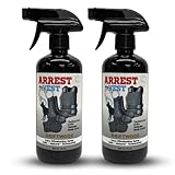 Arrest My Vest Military Grade Odor Eliminating Spray for Body Armor, Tactical Gear, and K9 Equipment. Safe on All Ballistic Vests, Fabrics, & Police Gear - Driftwood Fragrance - 2 16 oz Bottles