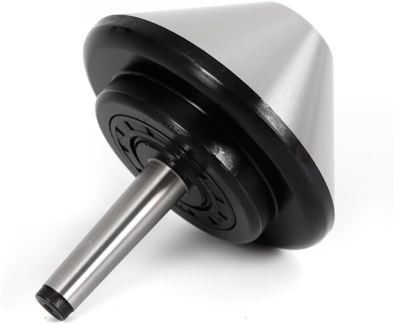 Gdrasuya10 3/16"-3/4" Heavy Duty Drill Chuck MT4 Shank Live Center Drill Chuck with Chuck Key and MT4-JT3 Arbor MT4 Live Center Chuck