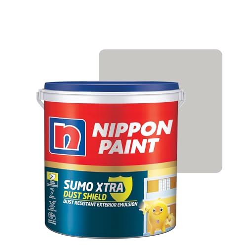 Image of Nippon Paint Sumo Xtra Dust Shield Exterior Emulsion (20L, Evening In Siam) - Dirt Pickup Resistant, Colour-Lock, Water Resistant, Low VOC Wall Paint for Exterior Masonry Surfaces - 20 Litre
