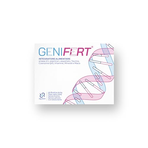 Genifert Suplemento para Fertilidad Masculina, 20 Bolsitas