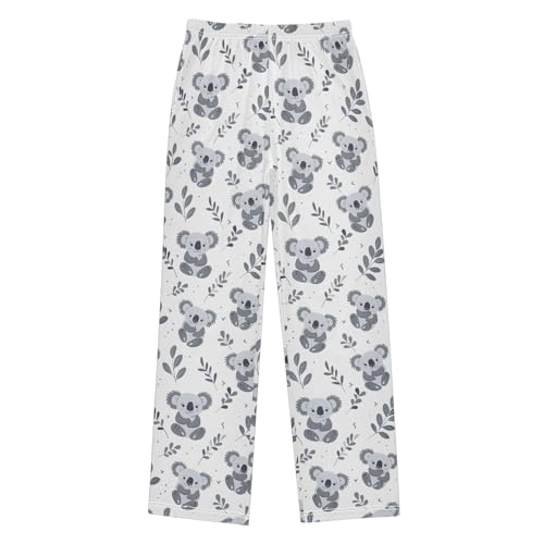 Pajama Pants Cute Koalas Pattern PJ Bottoms Sleepwear Lounge Sleep Pant with Pockets