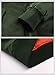 TACVASEN Men's Jackets Zip Up Hiking Fishing Thick Outwear Fall Winter Outwear Green, 2XL