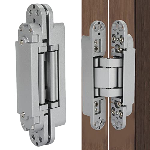 1 Set Hidden Door Hinges, Cross Hidden Hinges - Image 2