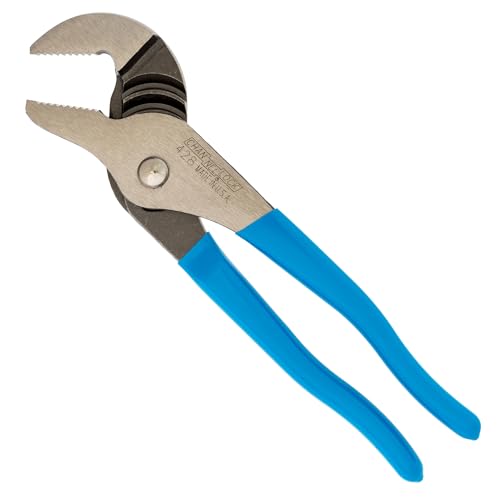 CHANNELLOCK 428 8-inch Straight Jaw Tongue & Groove Pliers, Made...