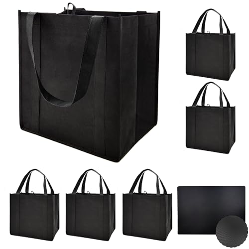 HorYg 6 Pack Reusable Grocery Bags