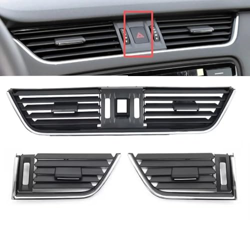 Grille Ventilation Centrale Avant Gauche Finition Origine Skoda Octavia 3 MK3 - 3