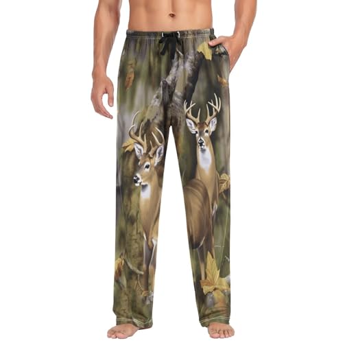 Mens Pajama Pants, Lightweight Soft Lounge Pant with Pockets Sleep Pj Bottoms for Men3