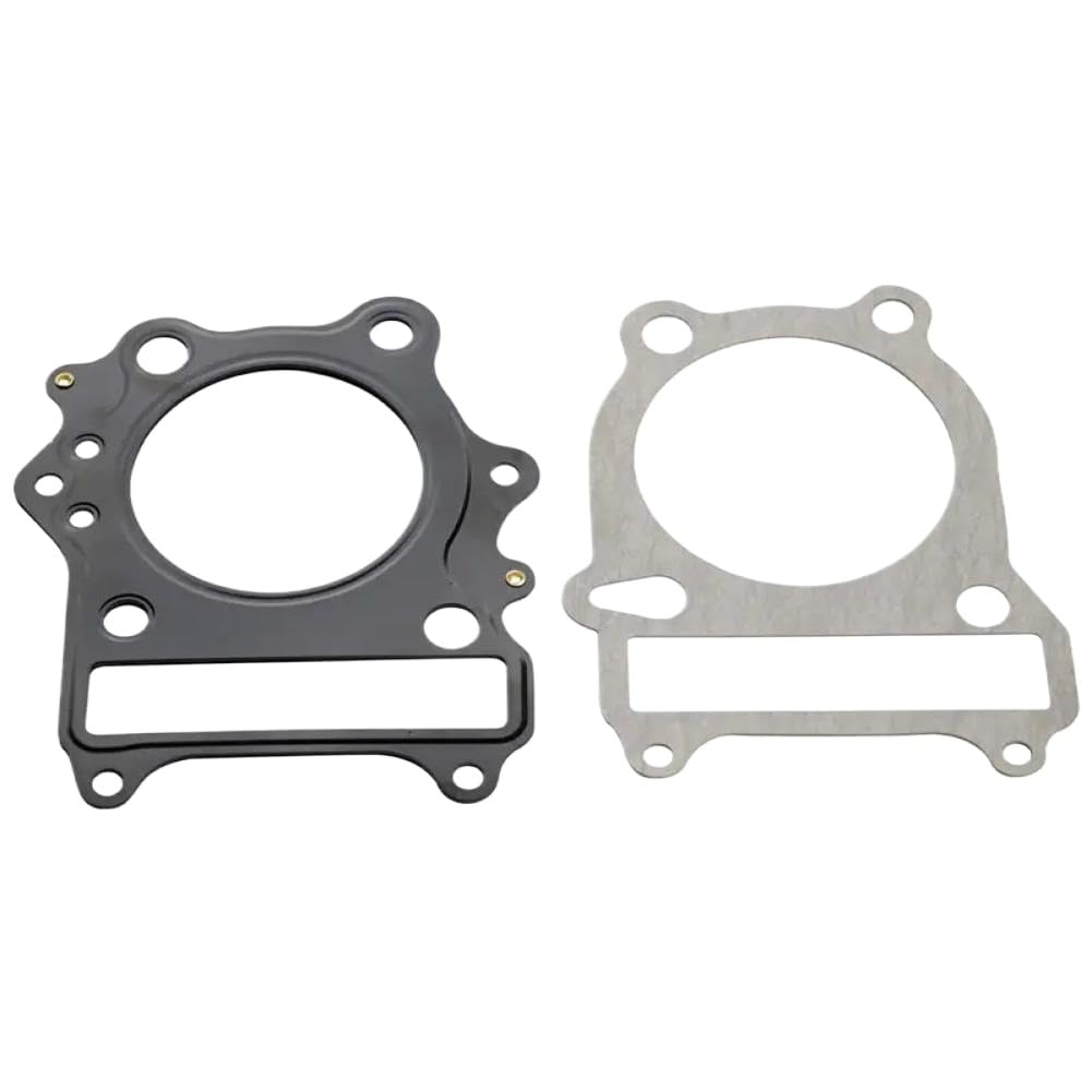 Junta de base de culata de motocicleta compatible con GN250 1982-2000 GZ250 Marauder 1999-2010 DR250S 1985-1987 SP250 LT250EF