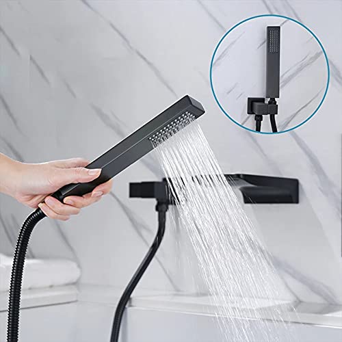 Robinet de baignoire haute pression à jet cascade et commande unique