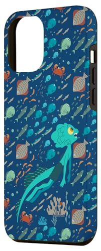 Coque iPhone 12 Pro Max Disney Luca accessoire ecole piscine