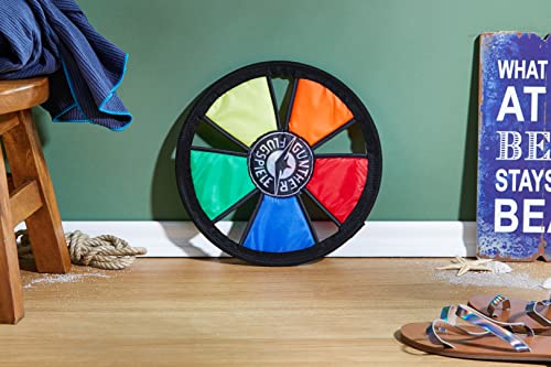 GÜNTHER FLUGSPIELE 1381 - Frisbee Soft Flying Disc, ca. Ø 25 cm, Wurfscheibe aus Textil, für Kinder ab 6 Jahren, weiche Frisbeescheibe