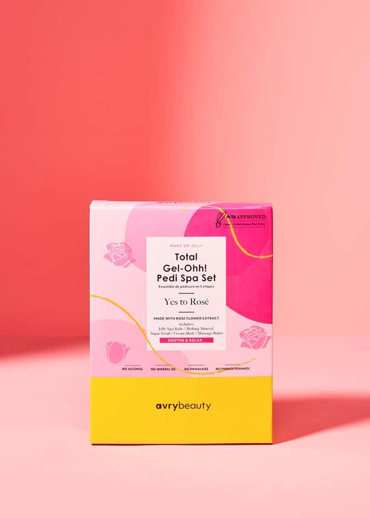 Total Gel-Ohh! Pedi Spa Set - Yes to Rosé miniatura 3