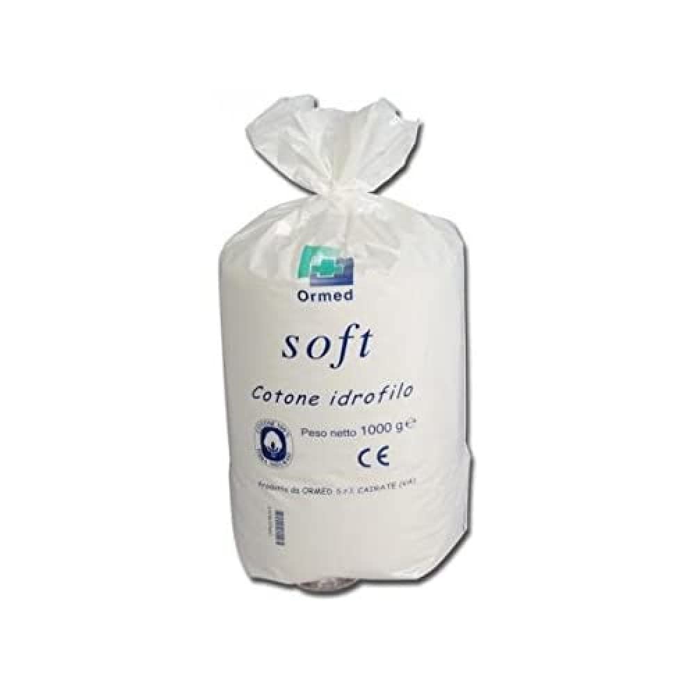 Gima 34838 Pacco Cotone Idrofilo, 1.000 G, Confezione da 10