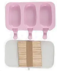 Forma Sorvete Silicone Para Picolé