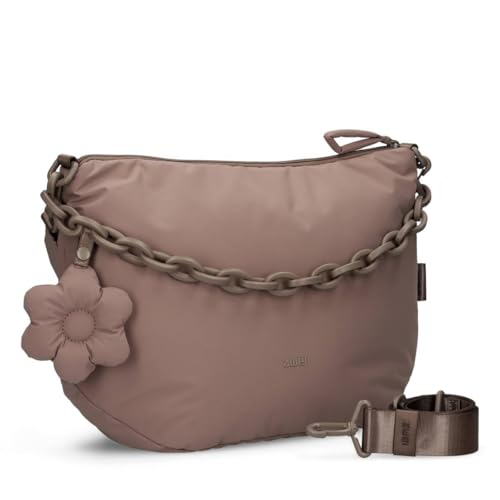 Sac à épaule cabas Zwei Hannah HA140 Cappuccino grand sac shopper brun pour femme