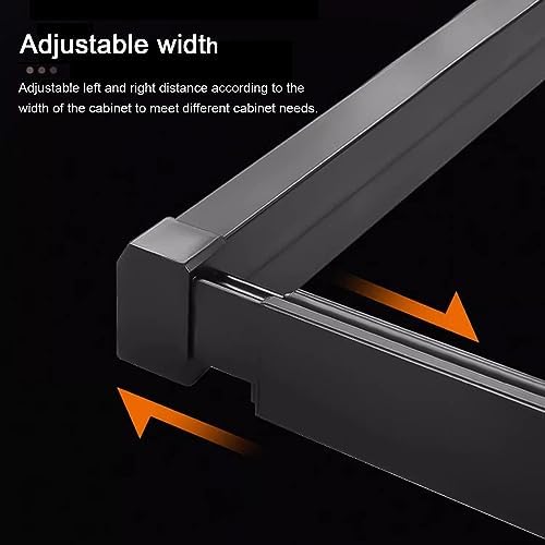 Floor-Standing Solid Wood Rotating Coat Rack，Aluminium Alloy Pull-Out Trousers Rack, Extendable Pants Organizer for Wardrobe, Space-Saving Adjustable Drying Rack, Ideal for Closet Storage, D