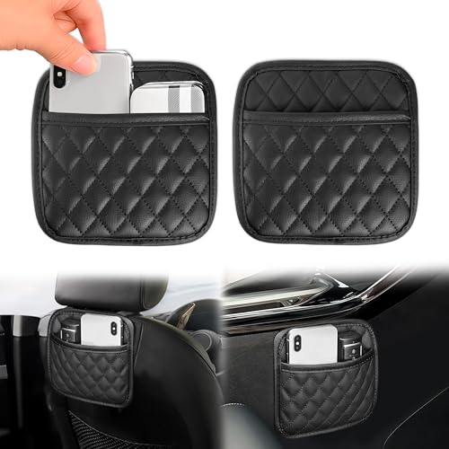 Vide Poche Voiture,Organisateur Voiture,Organisateur de Voiture,Rangement Voiture,Rangement Voiture Interieur pour Téléphones...