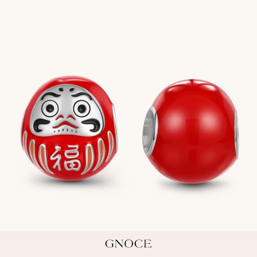 Image of GNOCE Japanese Charm Bead Silver Blend Pendant Dangle Charms fit Bracelet Jewelry Gift for Women