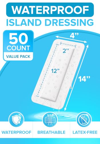 Island Dressing 4x14, 50ct, Cuidado de Heridas y Apósitos, Impermeable, FSA&HSA miniatura 2