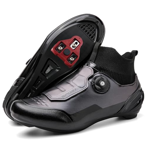 Zapatillas de ciclismo de carretera y montaña con compatibilidad Look SPD