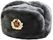 SIBERHAT Russian Soviet Army Fur Military Cossack Ushanka Hat (Gray, 57(M))