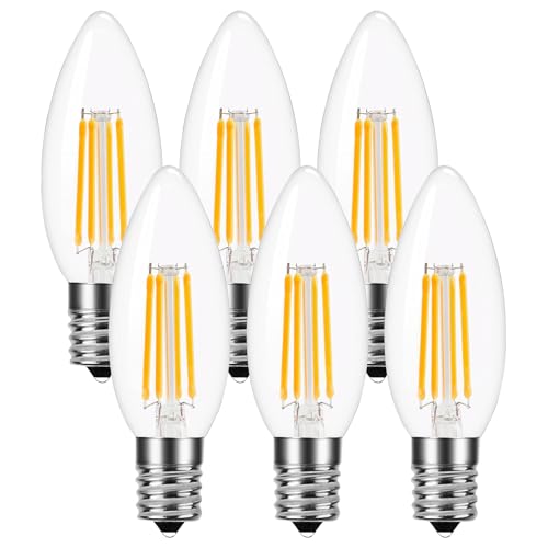 LEDd E17 ~jNvgd 40W` dF GW\d LED Nvgd 4W NA^Cv 2700K tBgd C35 ȃGl Ή PSEF؍ς S F 6