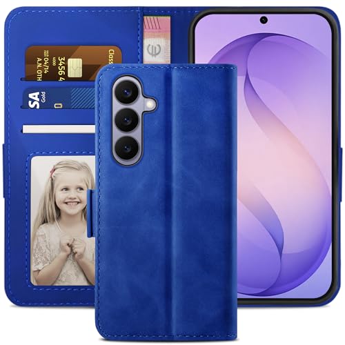 Étui pour Samsung Galaxy S26, clapet en cuir idéal au quotidien