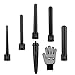 CkeyiN Ferro Arricciacapelli 5 in 1, Ferro Capelli Ricci ,Arricciacapelli Ceramica Professionale-Curling Iron Set Intercambiabile 5 Formati Ferro Arricciacapelli Professionale Per Capelli Lunghi o Corti (5 in 1)