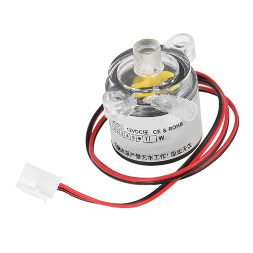 Mini-Wasserpumpe Tauchpumpe 12 V DC Mini-Inline-Wasserpumpe Mikrobürsten 6 W Lebensmittelqualität 2 L/min für Innovative Werkzeuge/Miniaturmodellbau/Aquarium/Brunnen