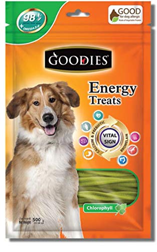 Image of Goodies Dog Energy Treats, Made of Vegetable Protein, 98% Digestible, Healthy Snack & Training Treat, Best for Dog with Meat Allergy, Lamb 500gm (2 X 500g)