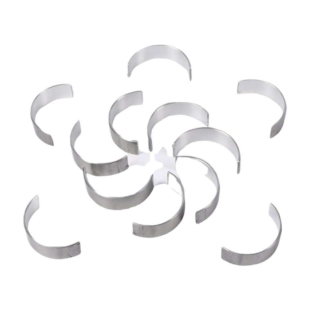 Juego de 12 casquillos de cojinete de biela 11247576714 11247576715 compatible con M135i 335i 535i 740i M2 M3 M4 X3 X5 X6 Z4 E90 F10 F01 3.0L