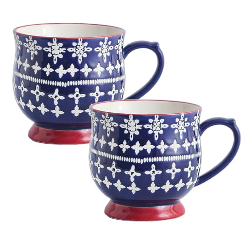 Muziuo MUG002 12 Oz Coffee Mugs Set Of 2 cover