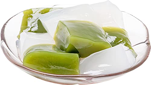 とろける 本わらび餅1箱(120g×2)&宇治抹茶葛餅1箱(120g×2) 吉野本葛使用 くず餅 国産 和菓子 ギフト きな粉付き 虹色キッチン 2枚目