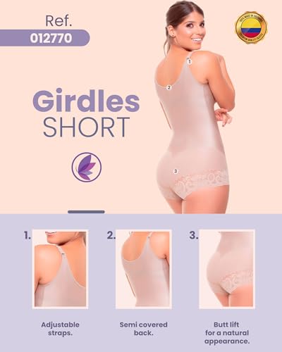 Image of Fajitex Fajas Colombianas Reductoras y Moldeadoras High Compression Garments After Liposuction Full Bodysuit 022770 037770