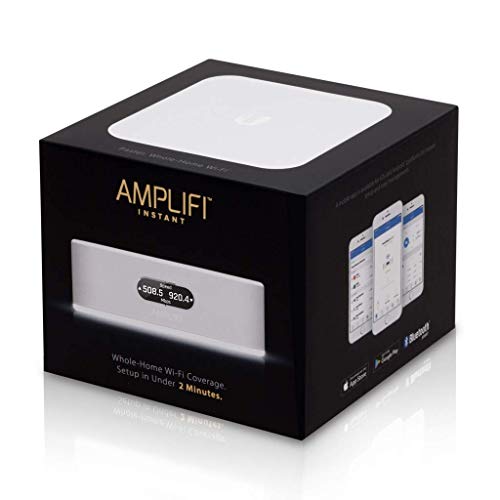 AmpliFi Instant Router 2, 4 GHz/5 GHz - Dual Band, AFI-Ins-R-EU (2, 4 GHz/5 GHz - Dual Band Wi-Fi/Gigabit Ethernet (1) WAN, (1) LAN)